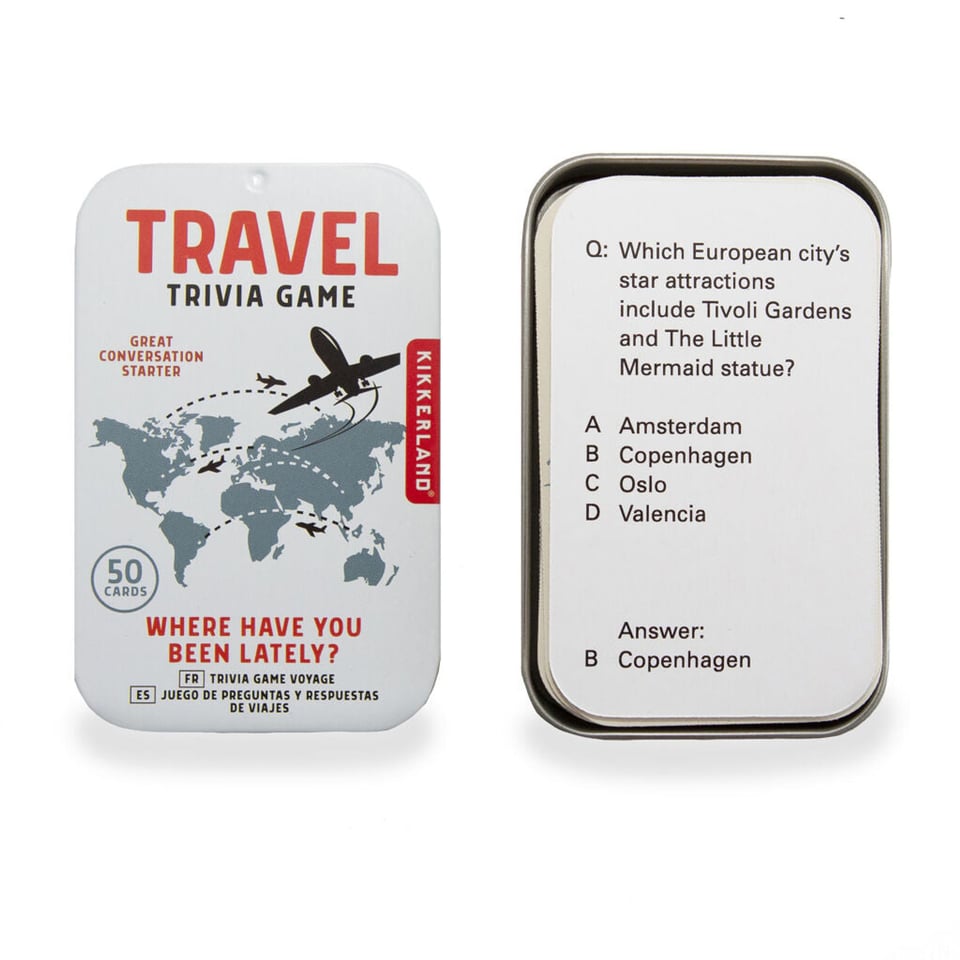 Trivia Game Quiz Travel (English)