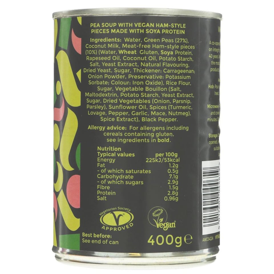 Suma Pea & Vegan Ham Soup 400g