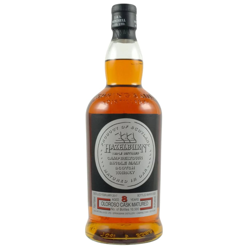 Springbank Hazelburn 8 Year Oloroso Sherry Single Malt Whisky