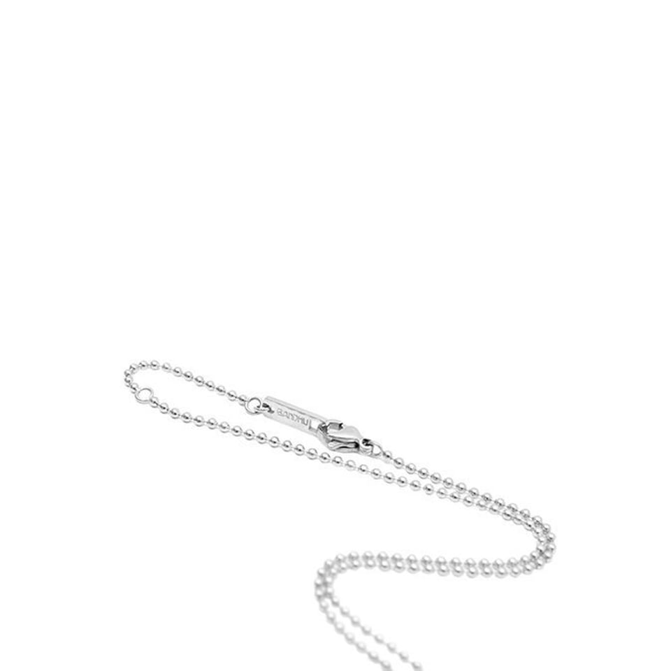 Bandhu Small Ball Chain Necklace - Silver
