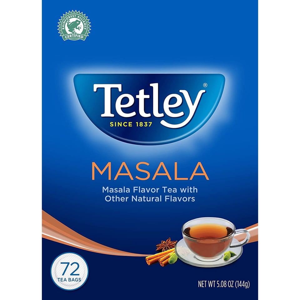 Tetley Masala Tea 72 Bags