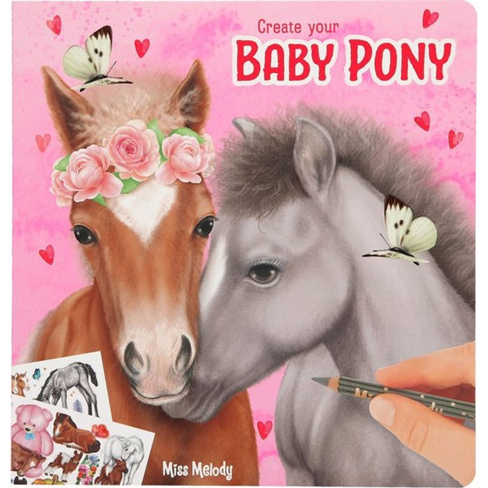 Miss Melody Create Your Baby Pony Kleurboek