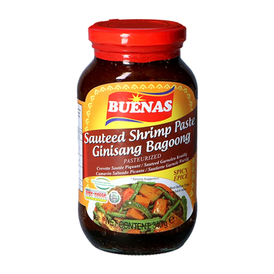 Buenas Sauteed Shrimp Fry Spicy(bagoong-Guisado-Spicy) 340g