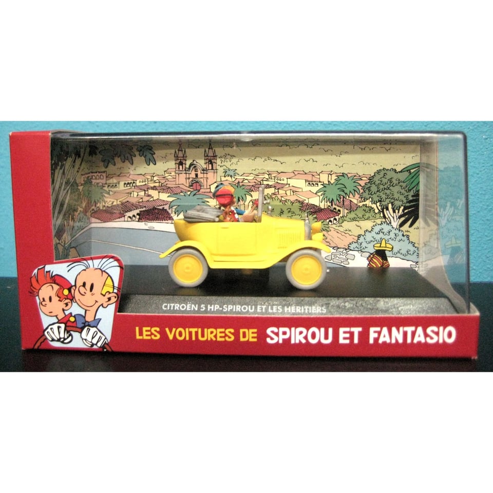 Les Voitures De Spirou Et Fantasio - Citroen 5 HP - Spirou Et Les Heritiers