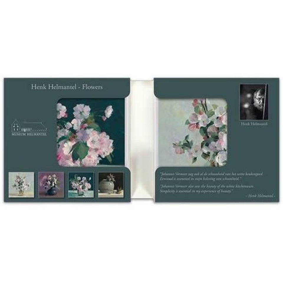 Art Revisited Henk Helmantel 4 X 2 Flowers