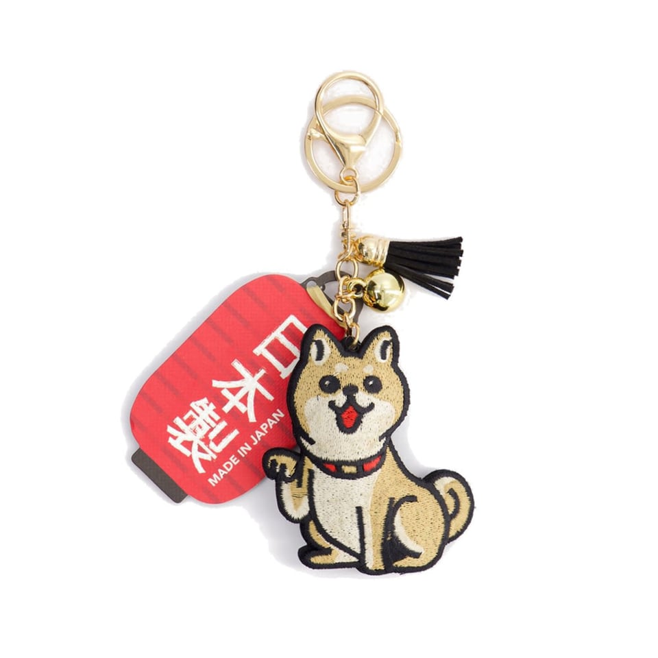 Sleutelhangers Japanse Graphics Patch 15cm Geborduurd 7 Designs