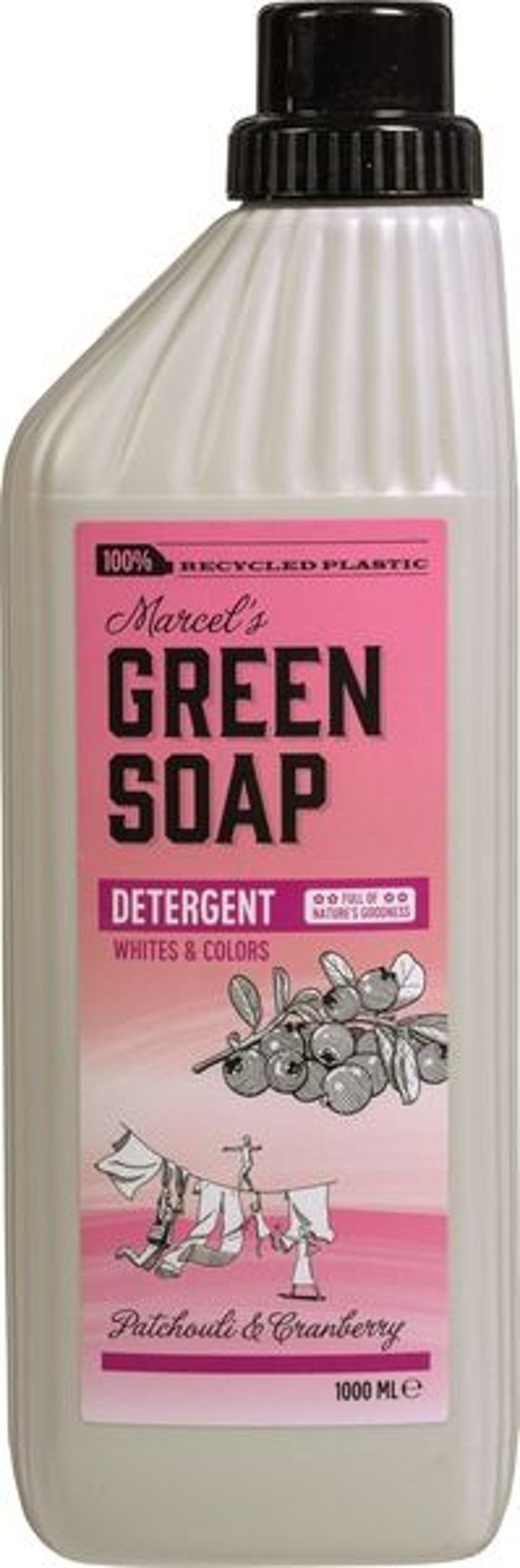 MARCEL'S GREEN SOAP Wasmiddel Patchouli & Cranberry 1L