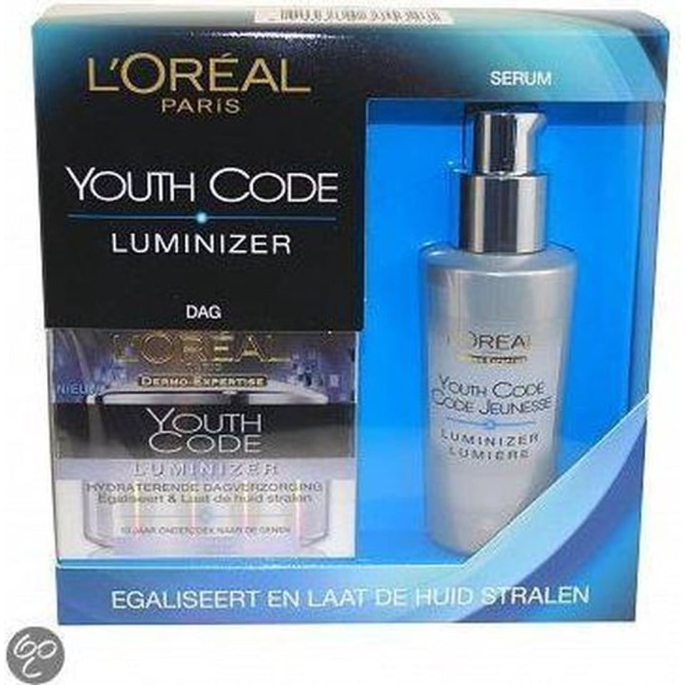 L'Oréal Paris Youth Code Luminizer Dagcreme + Serum