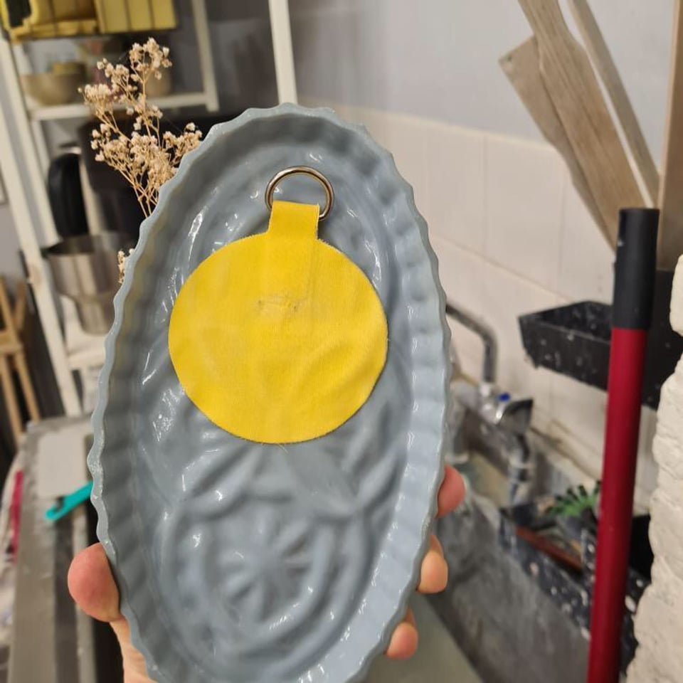 Atelier W - Wandbordje Zalm