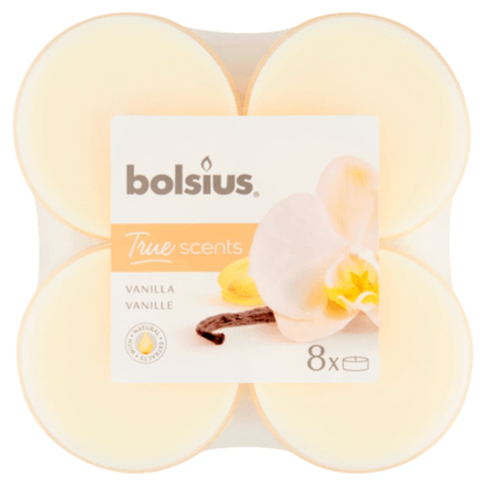 Bolsius Maxilicht True Scents Vanille