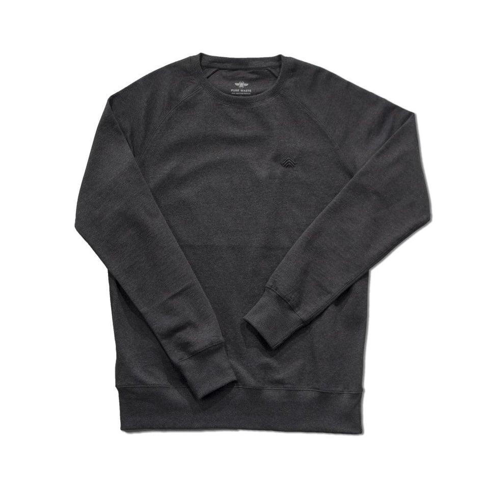 Behind The Pines Behind The Pines Recycled Crewneck Anthracite