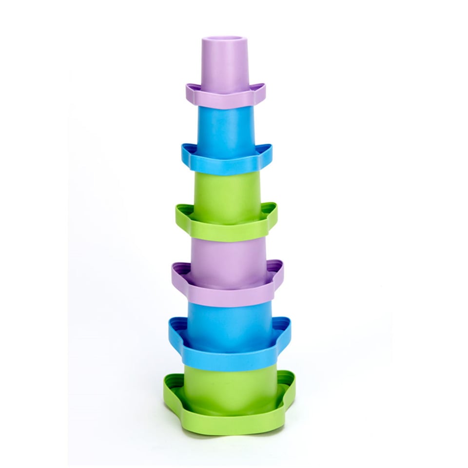 Green Toys Stacking Cups + 6 Mnd