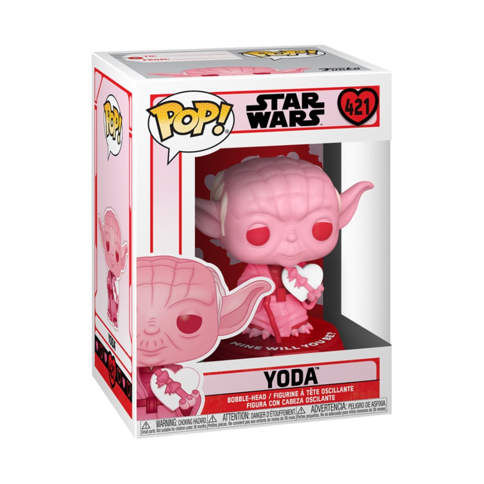 Pop! Star Wars 421 - Valentine Yoda