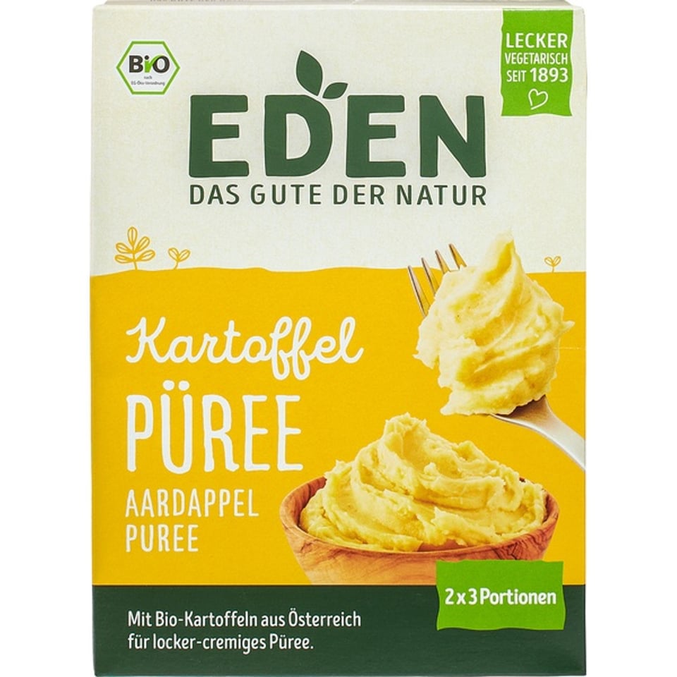 Eden, Aardappel Puree 160g