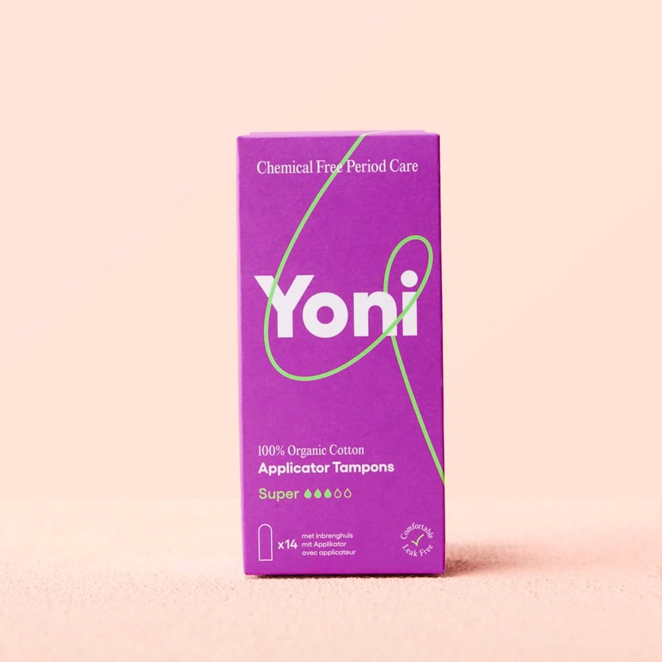 Yoni Care Applicator Tampons Super 14 Stuks