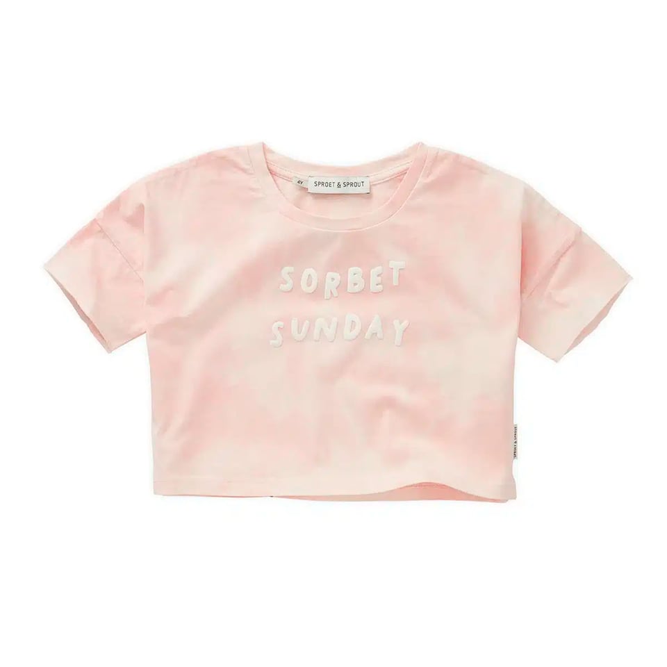 Sproet & Sprout Cropped T-Shirt Sunday Summer Sorbet