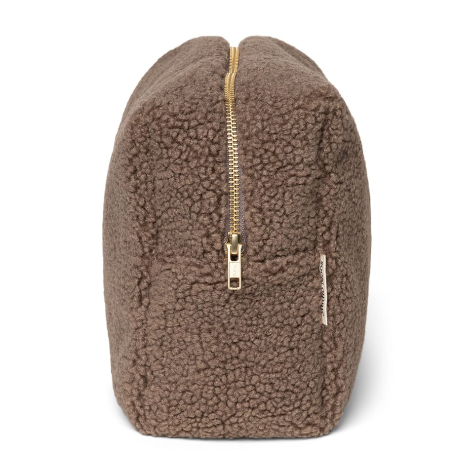 Teddy Toiletry Bag  Brown - Brown / OS