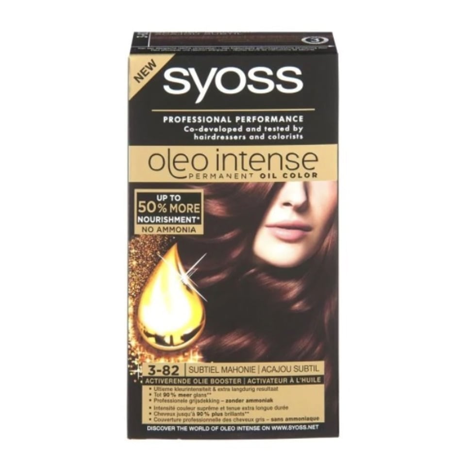 Syoss Oleo Intense 3-82 Subtiel Mah