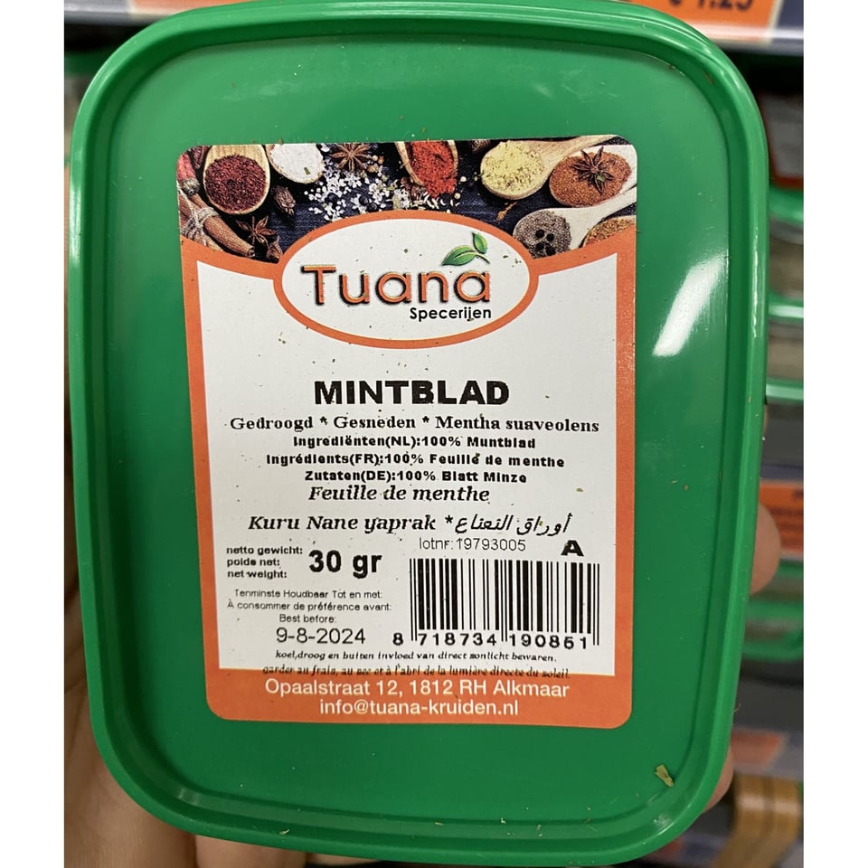 Muntblad Mintblad Nane