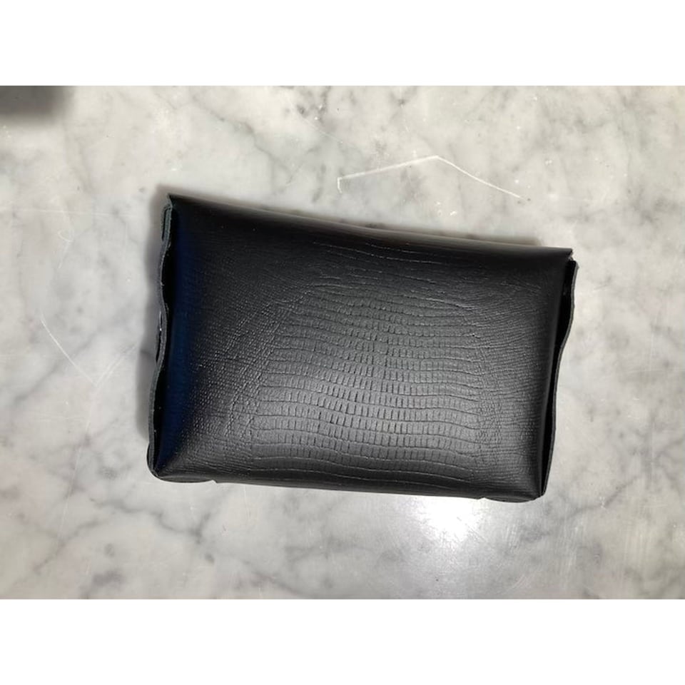 BELLA COLORI Colourful leather bag Black mini Croco - Black Croco