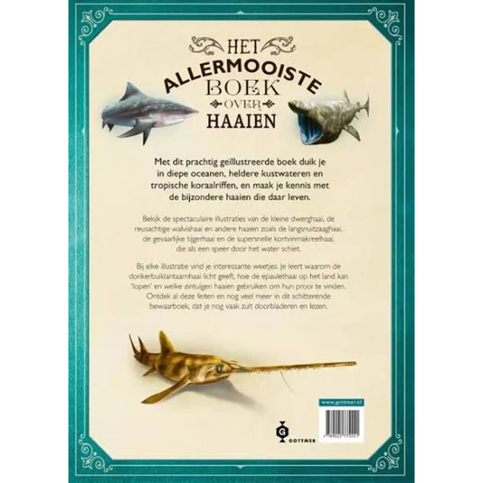 Het allermooiste boek over haaien Gottmer