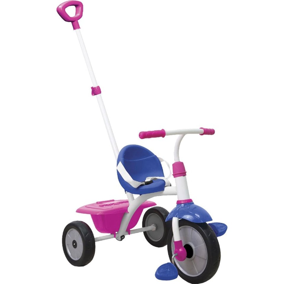Driewieler 2-in-1 Smart Trike Roze
