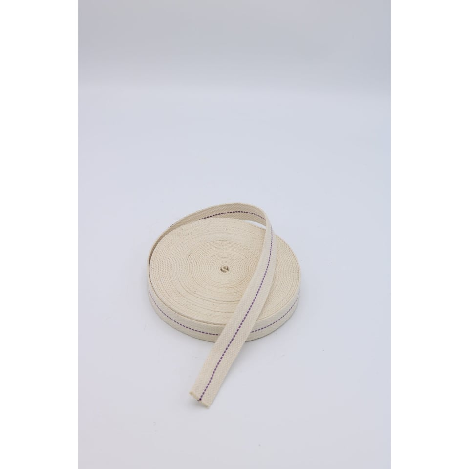 Lont/Pit - Plat 17mm - 1 meter