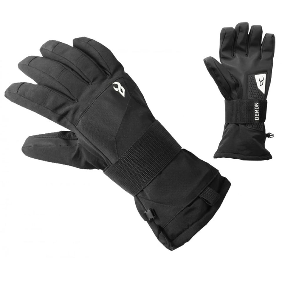 Demon Demon Protection Cinch Wristguard Glove Black