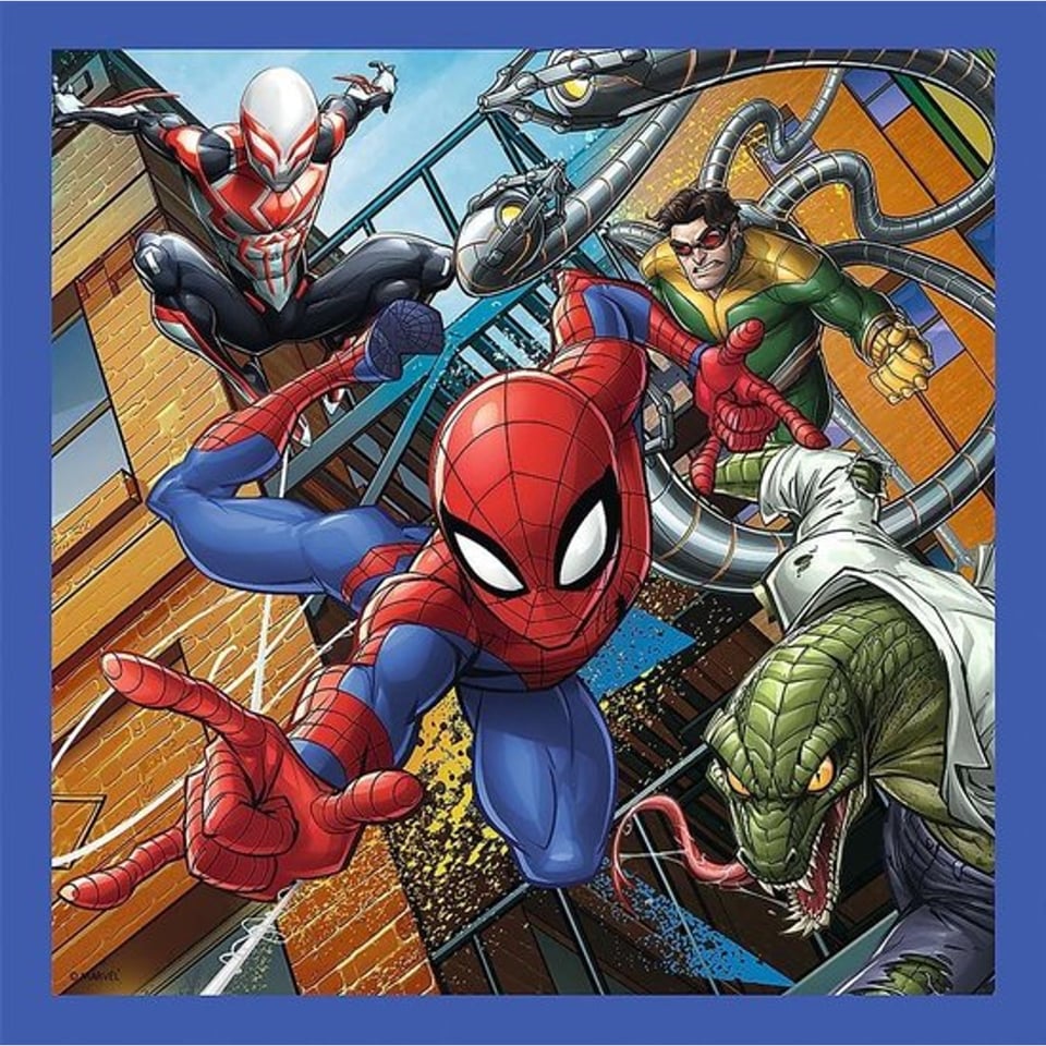 Puzzel 3 in 1 Spiderman