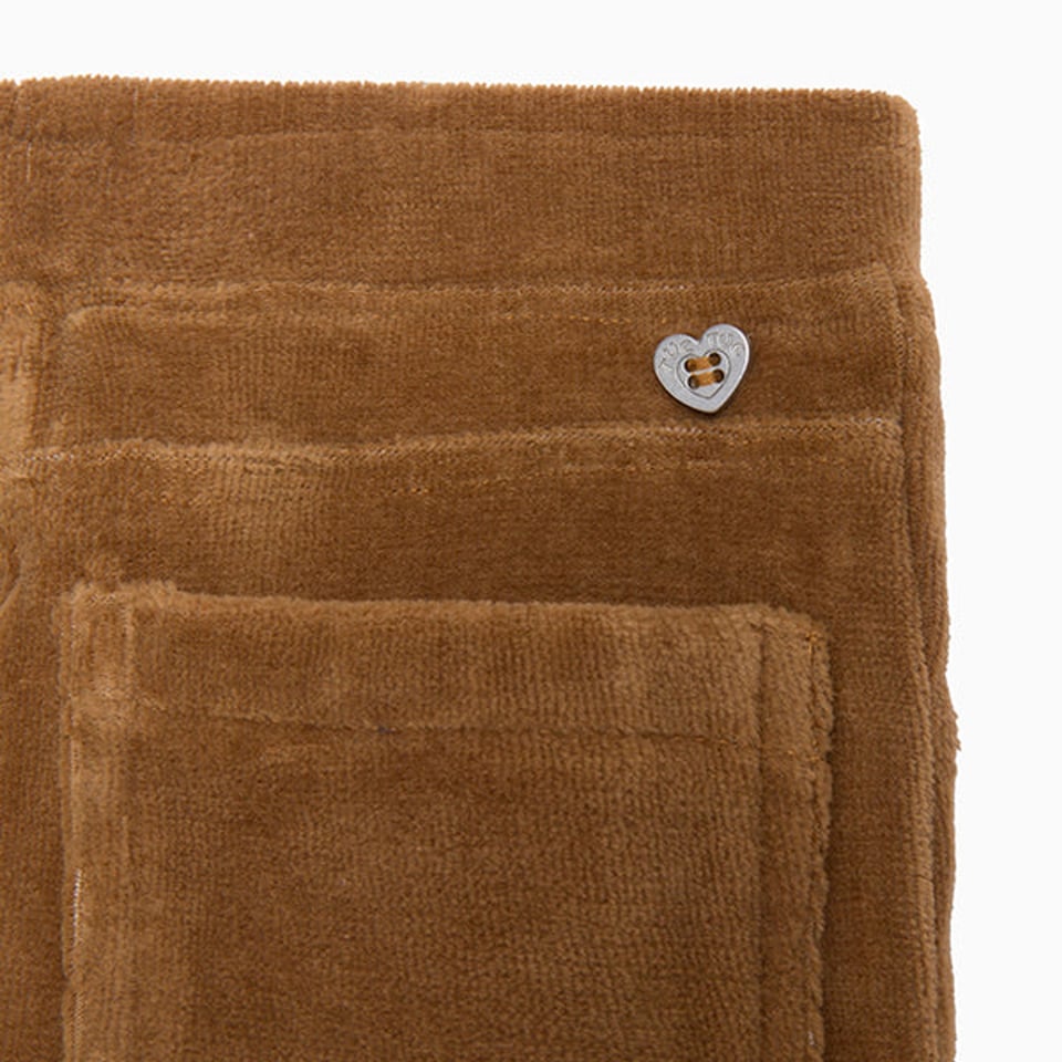 Tuctuc legging stretch corduroy camel