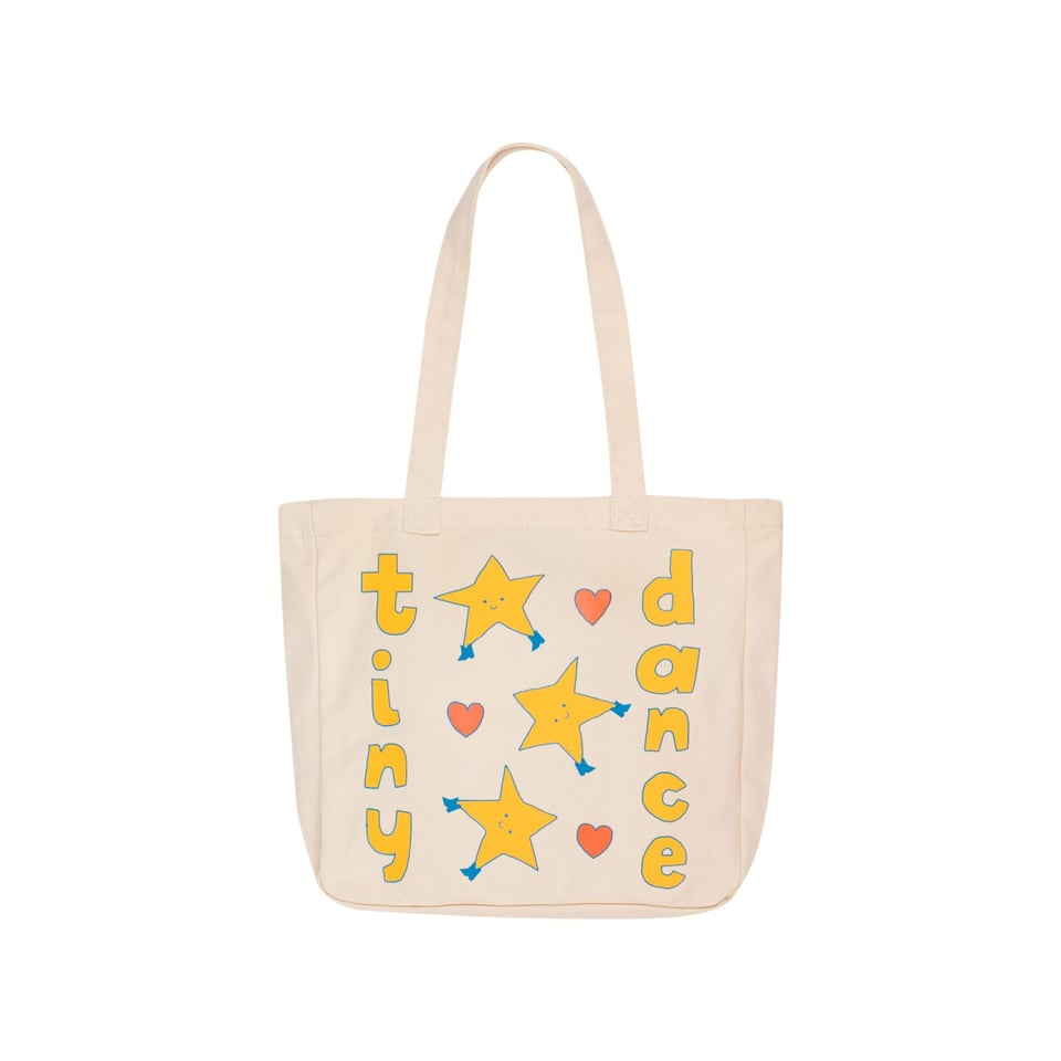 Tiny Cottons Tiny Dance Tote Bag Light Cream