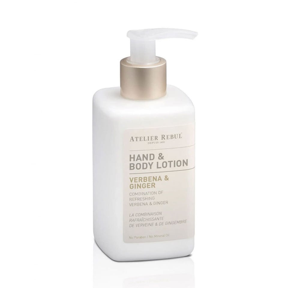 Hand en Body Lotion Verbena & Ginger 250ml