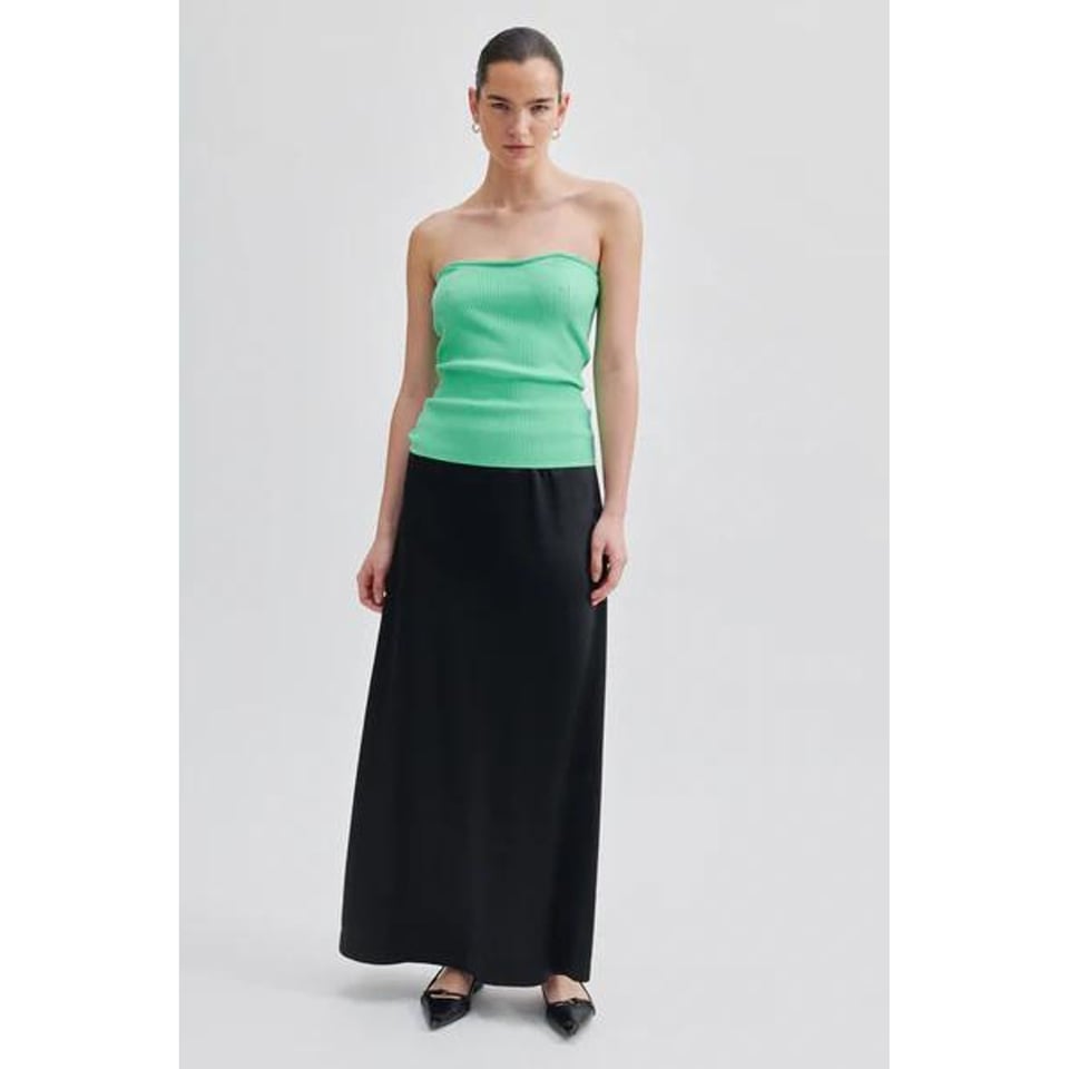 Second Female Odile Maxi Skirt Black