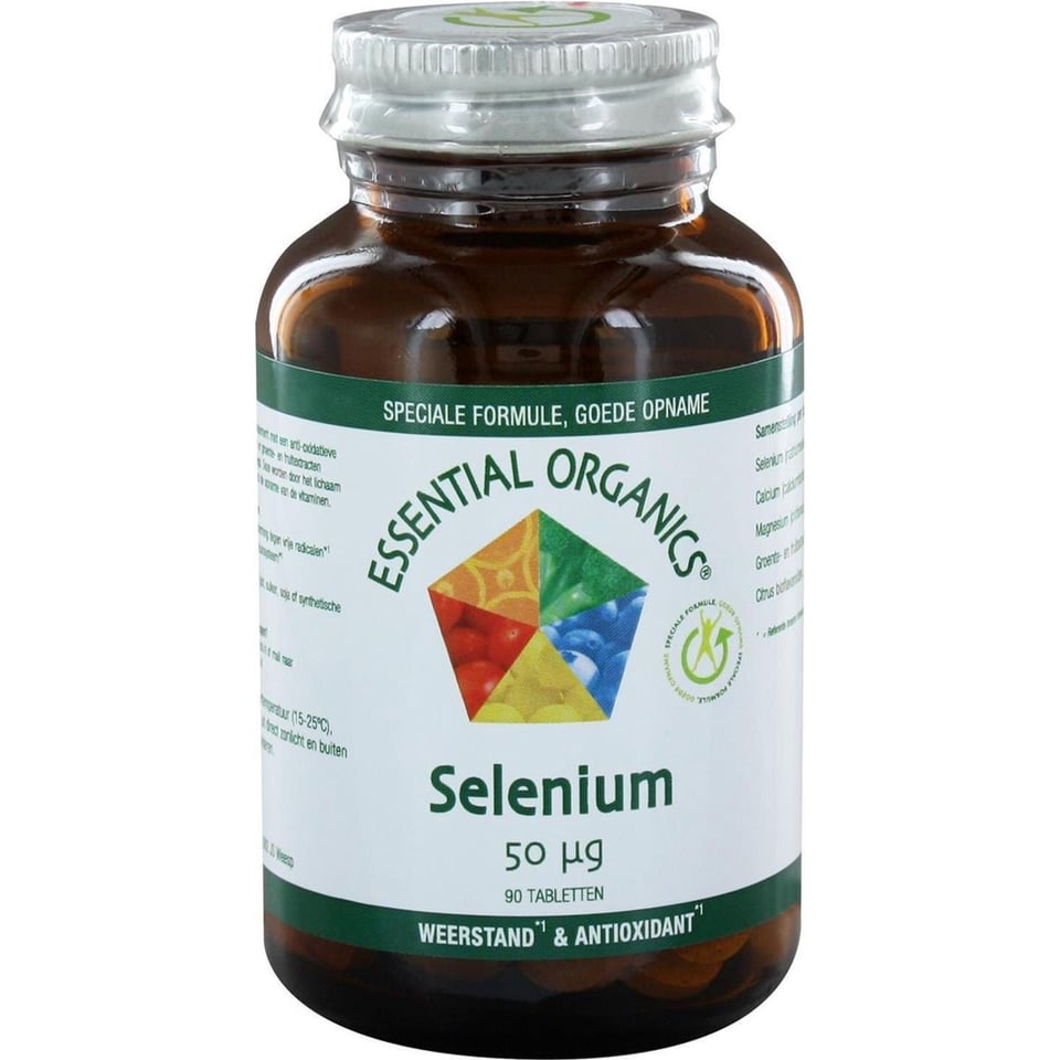 Essential Organics? Selenium 50 ? - 90 Tabletten - Mineralen