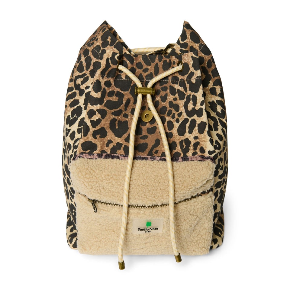 Cotton Midi Backpack  Leopard - Leopard / OS