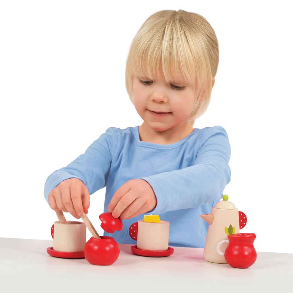 Houten Theeservies (New Classic Toys)