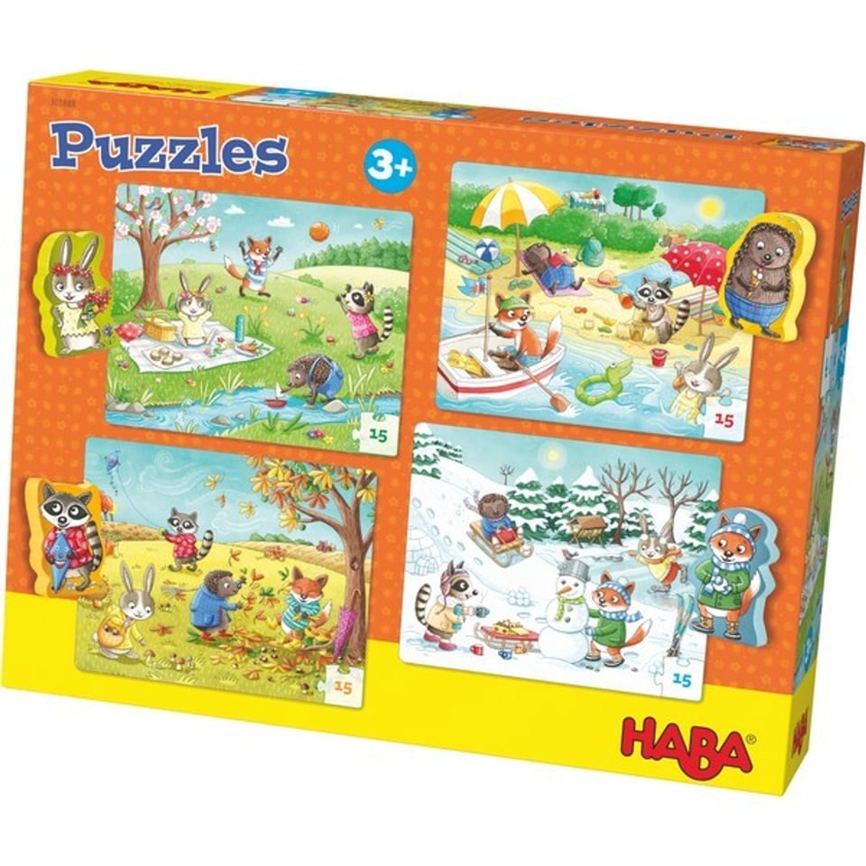 4-in-1-Puzzel De Seizoenen