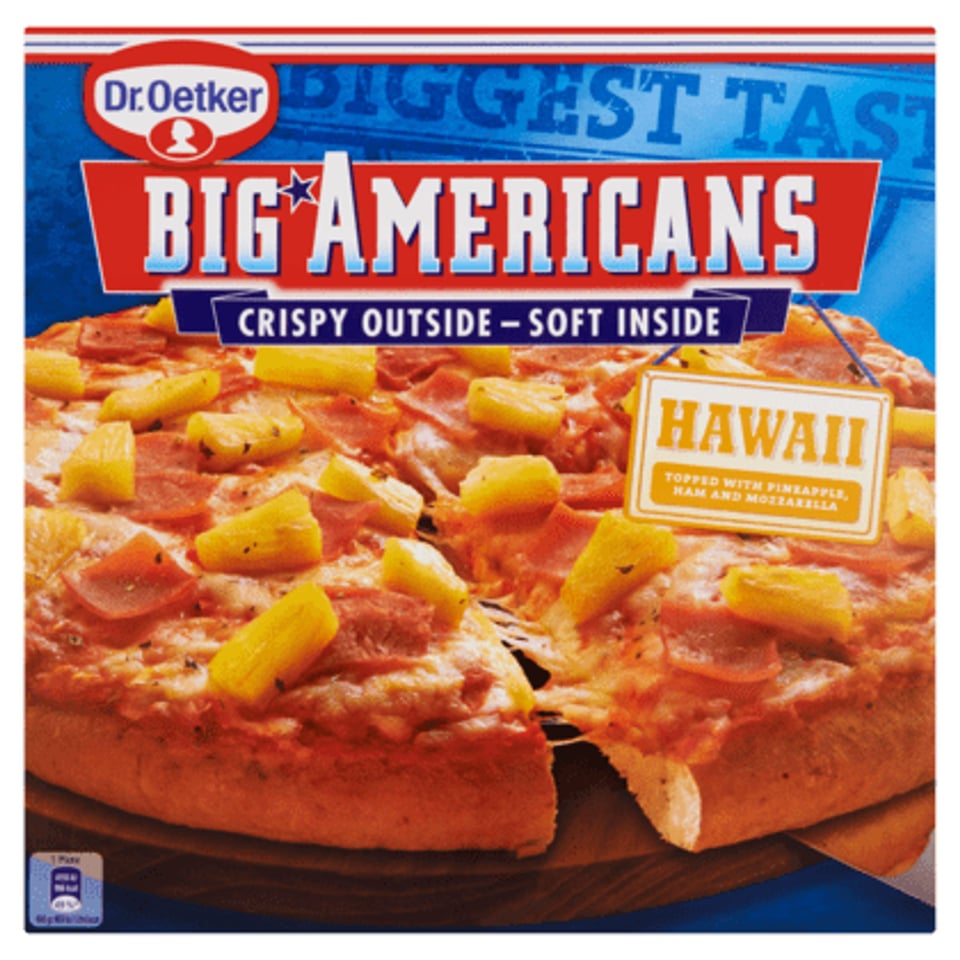 Dr. Oetker Big Americans Pizza Hawaii