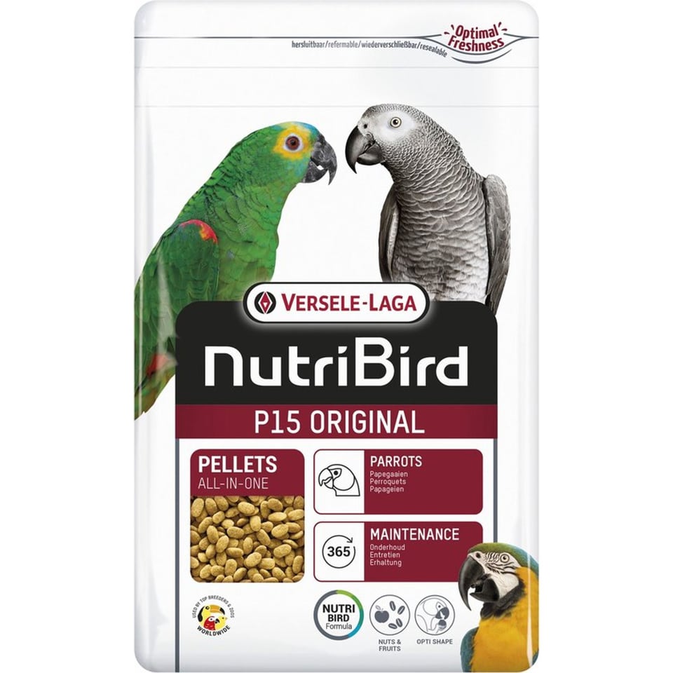 Nutribird P15 Original Papegaa