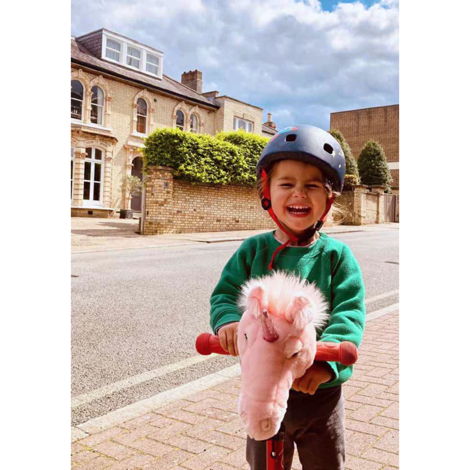 Wild & Soft Scooter Head Roze Eenhoorn