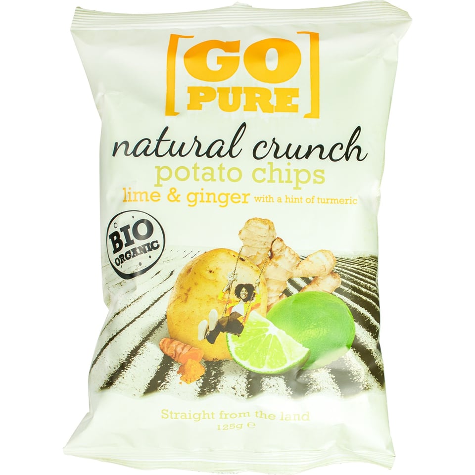 Natural Crunch Chips Lime & Ginger