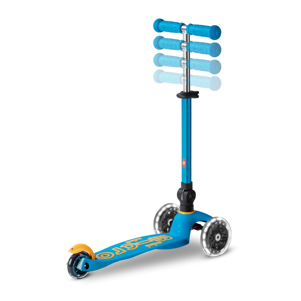 Mini Micro Inklapbaar LED Oceaanblauw