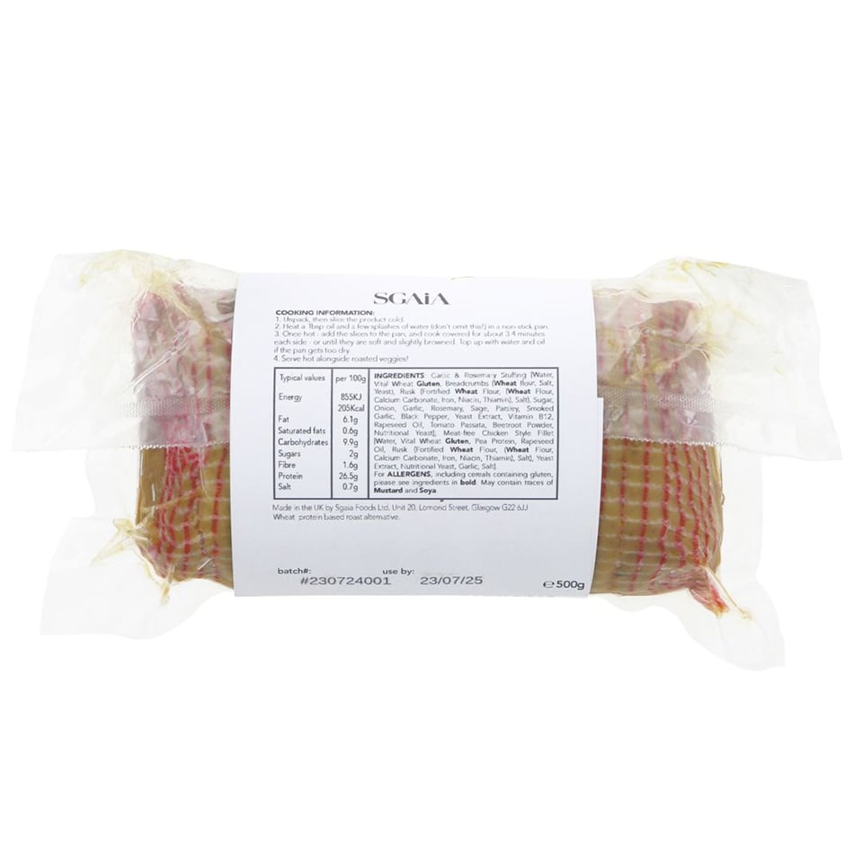 Sgaia Chicken Style Garlic Roast 500g