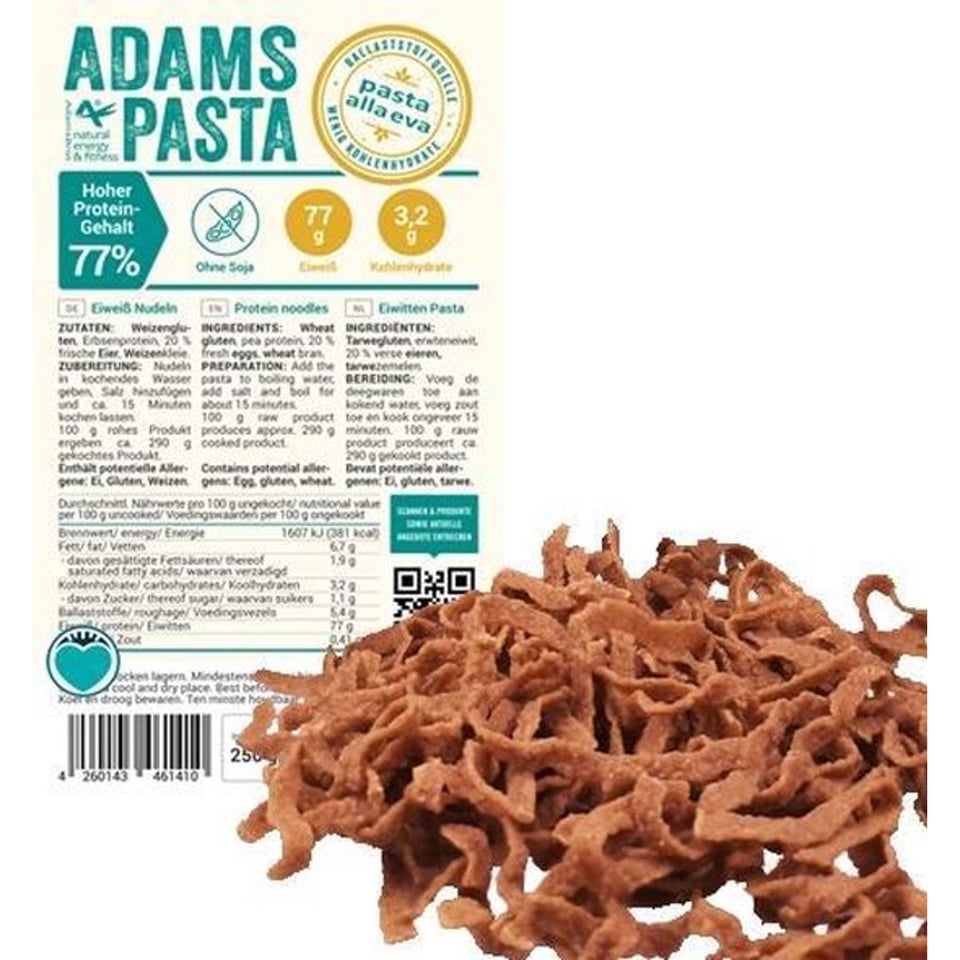 Adams Pasta Alla Eva 1 X 250 G Koolhydraatarm Eten Doe Je Zó!