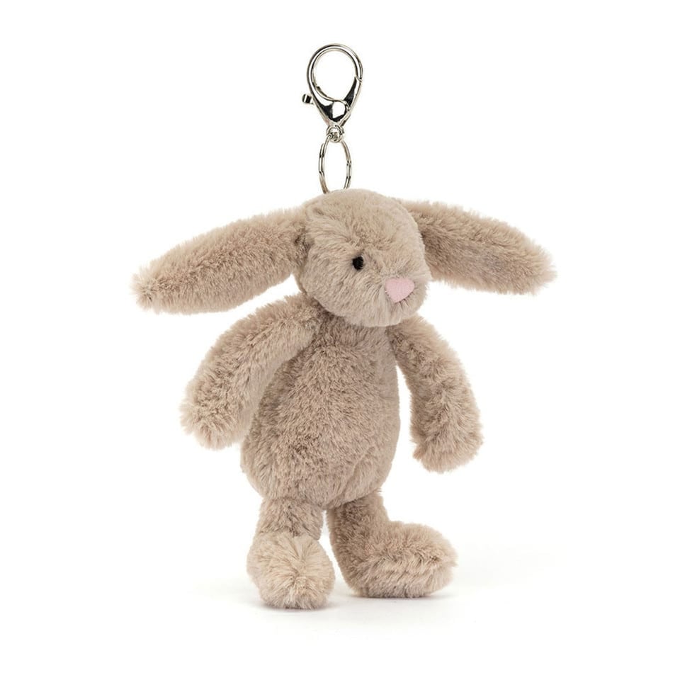 Jellycat Bashful Beige Bunny - Bag Charm