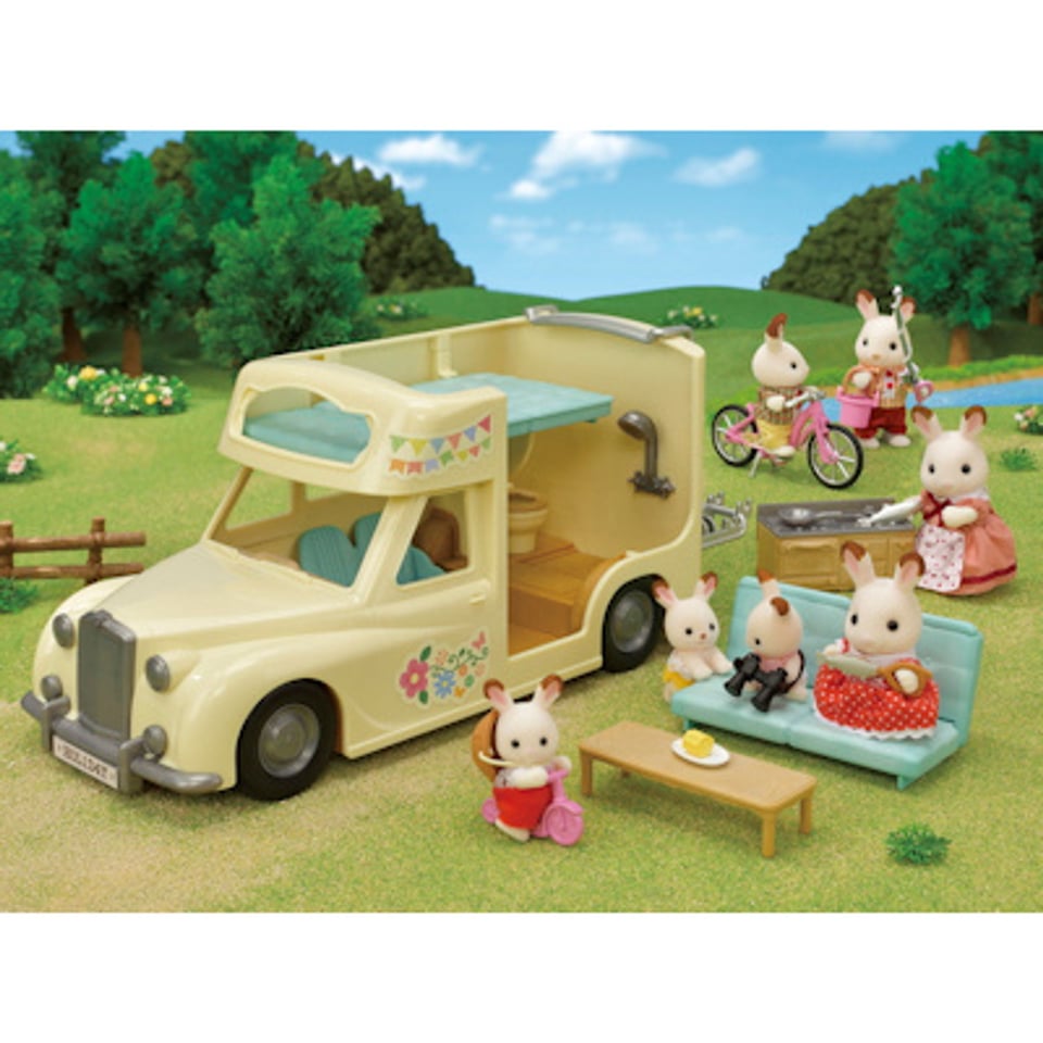 Sylvanian Families Familie Kampeerauto