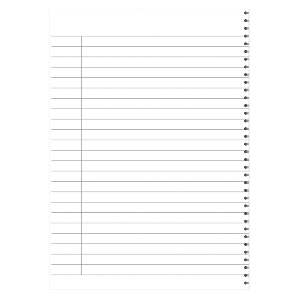 MOYU Uitwisbaar Steenpapier The Week Planner Dennis Storm A5