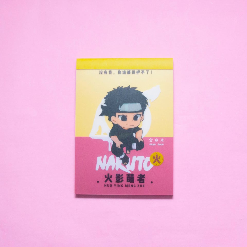 Naruto Note Pad