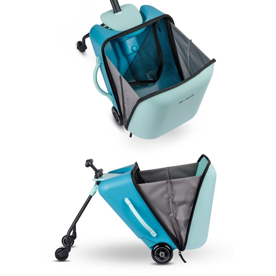 Micro Ride On Luggage Eazy Allrounder Blauw