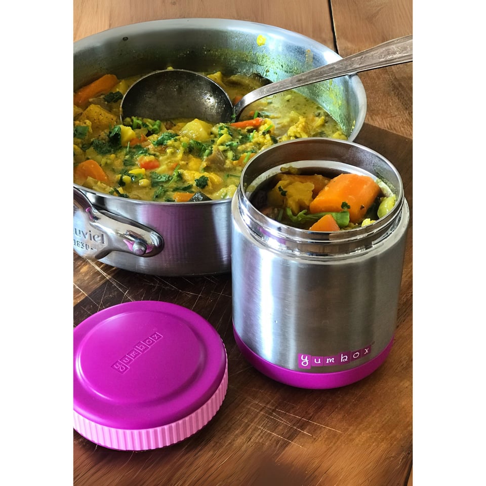 Yumbox Zuppa Bijoux Purple Met Lepel 415ml - Paars